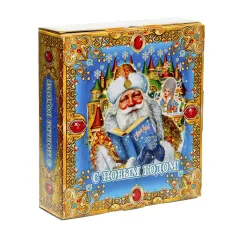 Сладкий новогодний подарок Книга с игрой 800 грамм стандарт